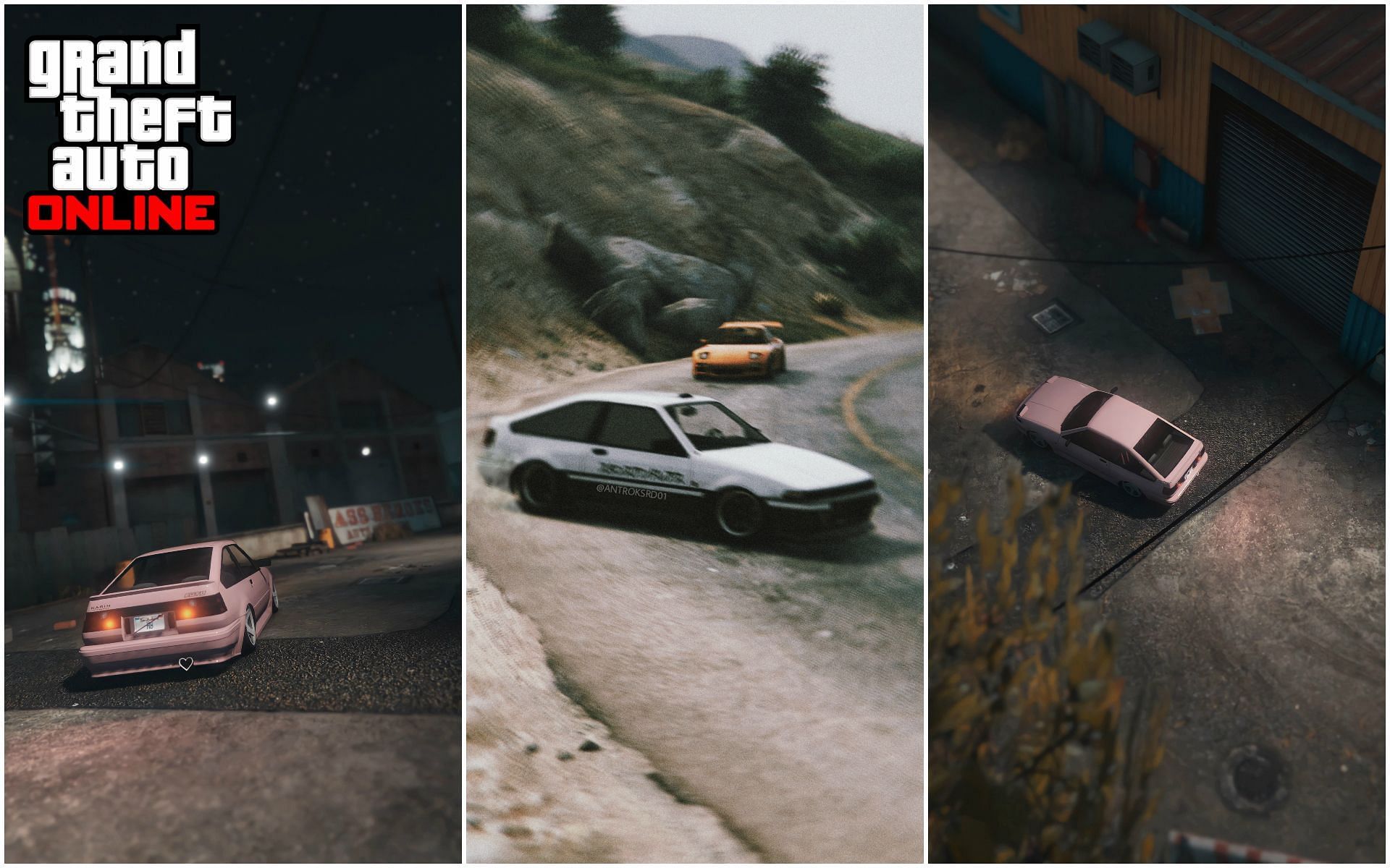 Drifting might be difficult, but it looks cool (Images via blumpkinspicelatte and AntroksRD, Reddit)