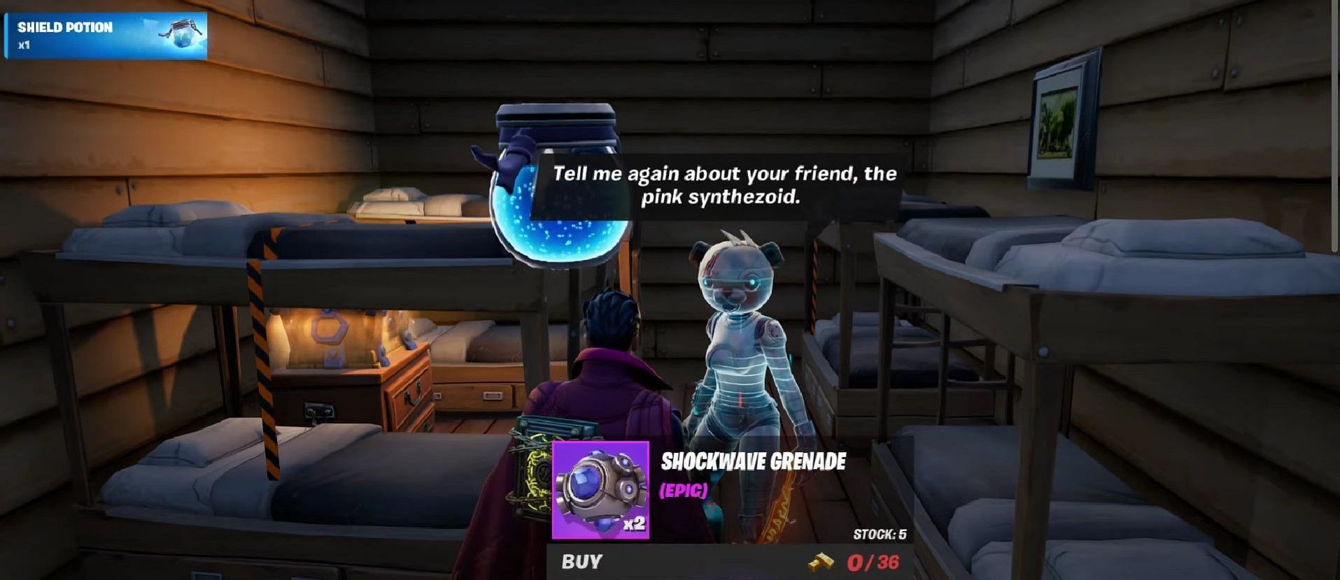 Metal Team Leader in Fortnite talks about Vision in Chapter 3 Season 2 (Image via YouTube/EverydayFN)