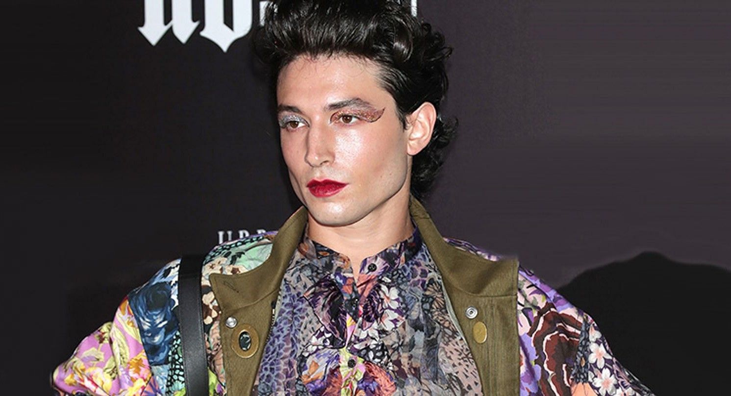 Ezra Miller was arrested after wreaking havoc in a karaoke bar (Image via Getty Images)