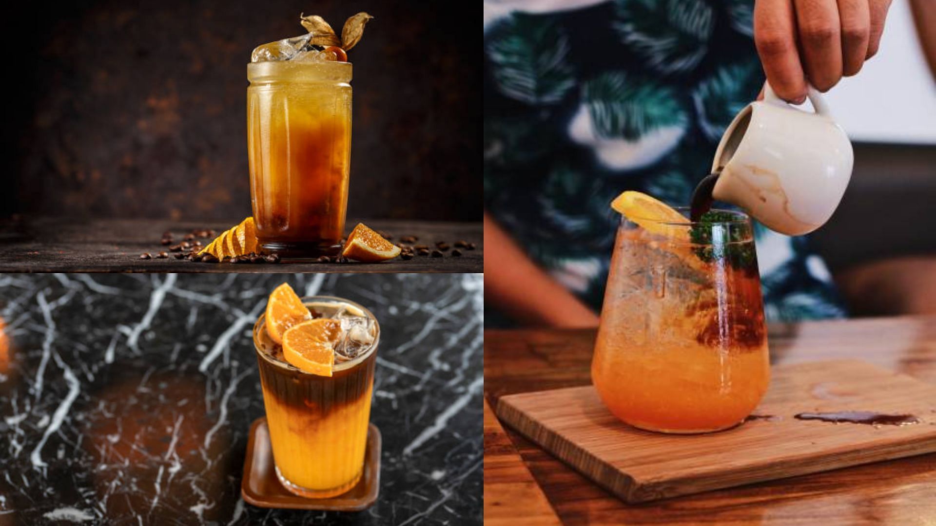 Have this drink with just orange juice and espresso or add some sparkling water (Images via Getty Images)