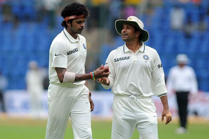 “Always rated you as a talented bowler” - Sachin Tendulkar shares message for retired Sreesanth