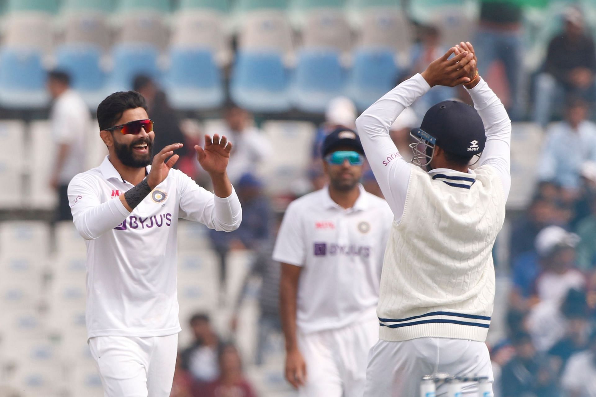 Ravindra Jadeja had a record-breaking match