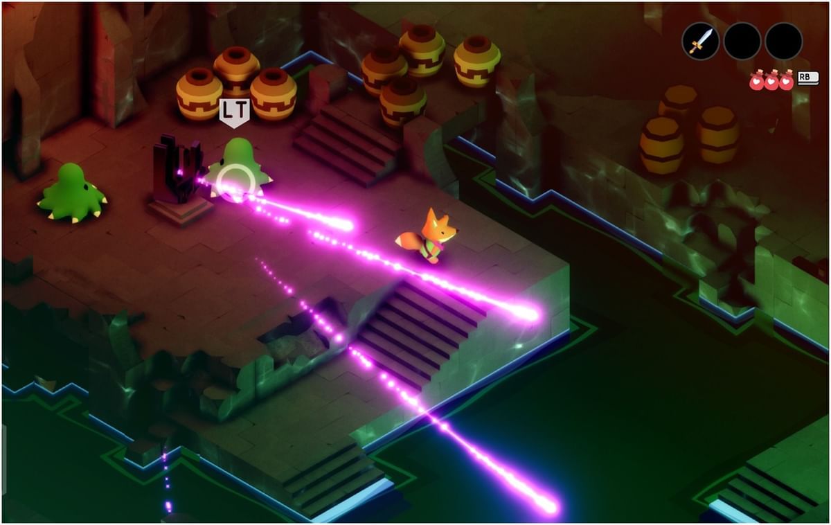 Tunic Guide how to reach the Hero's Grave locations