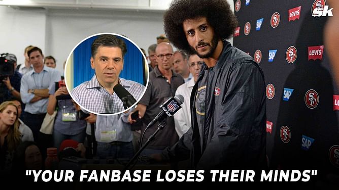 “The minute you do, 30% or so of your fanbase loses their minds” - NFL insider thinks owners are scared of backlash that could come with signing Colin Kaepernick