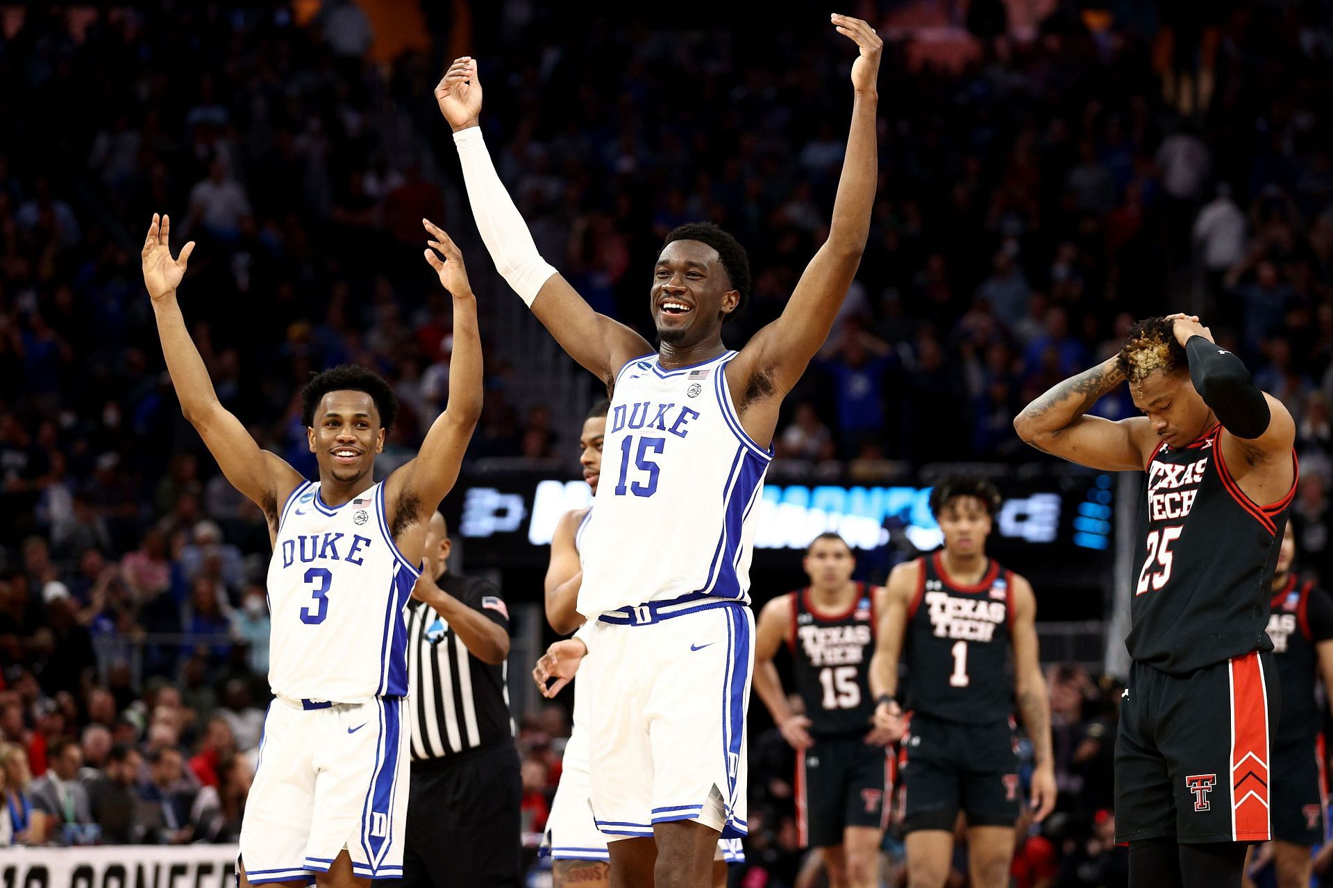 Duke beats Texas Tech 78-73 to send Coach K to Elite 8