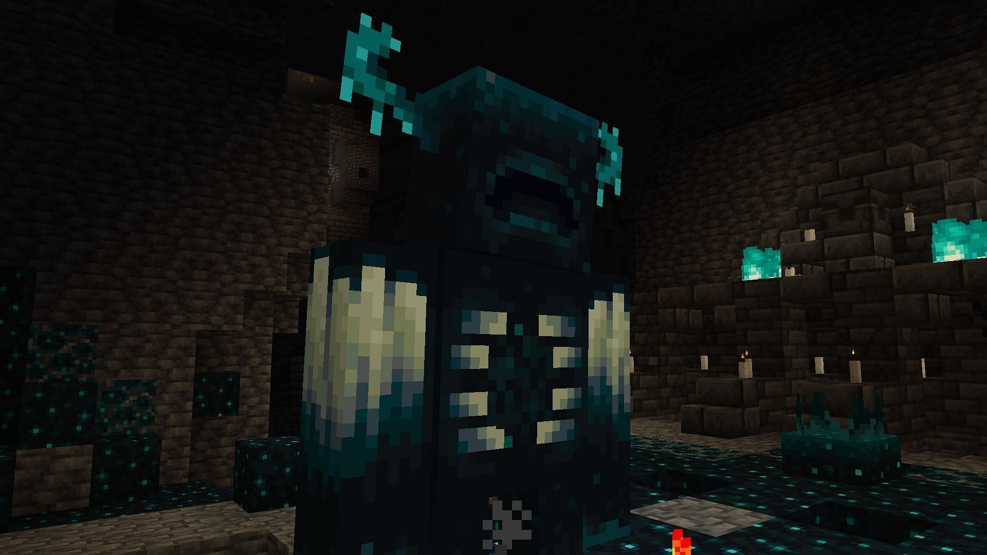 Warden&#039;s chest has souls (Image via Minecraft)