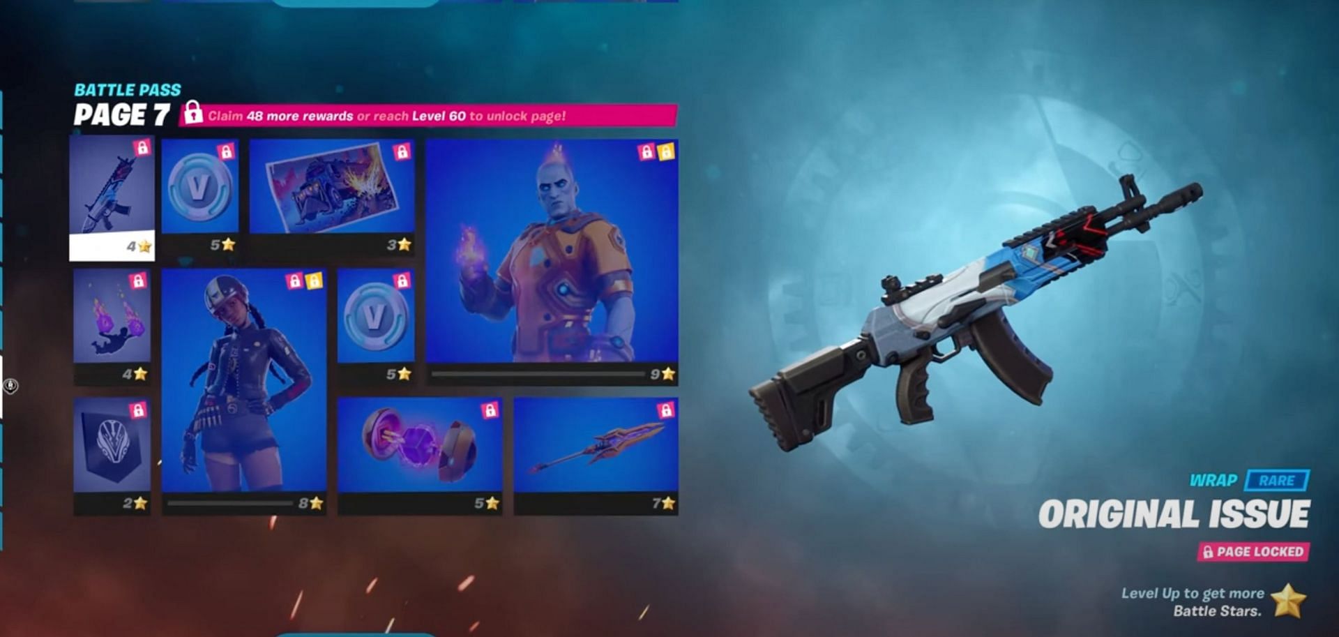 Page 7 of the Battle Pass (Image via Epic Games)