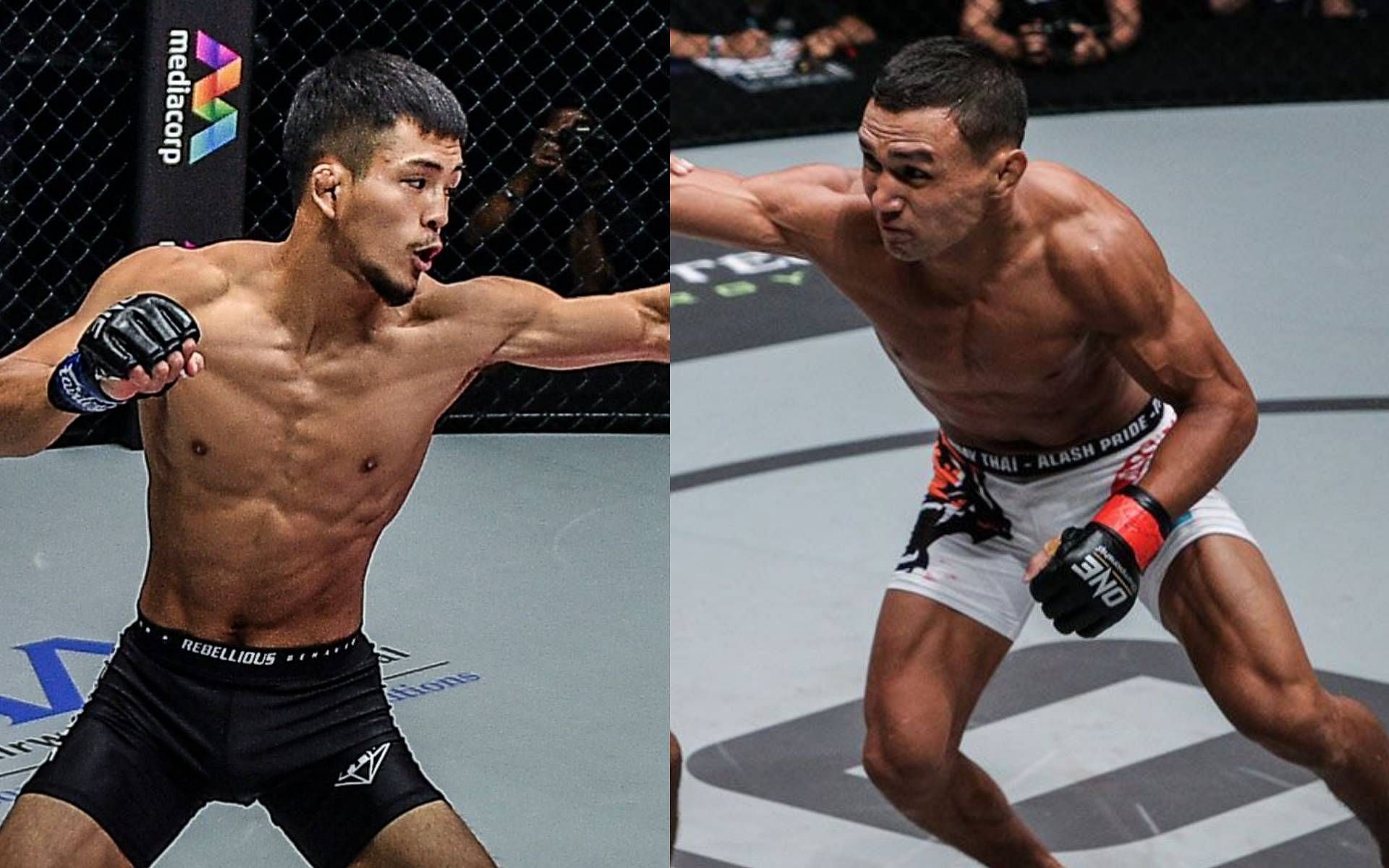 Yuya Wakamatsu (left) plans to fight Kairat Akhmetov (right) no matter the result of his fight in ONE X. [Photos ONE Championship]