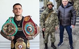 Efforts are being made to allow Vasyl Lomachenko to leave Ukraine so he can train for his fight against George Kambosos Jr.