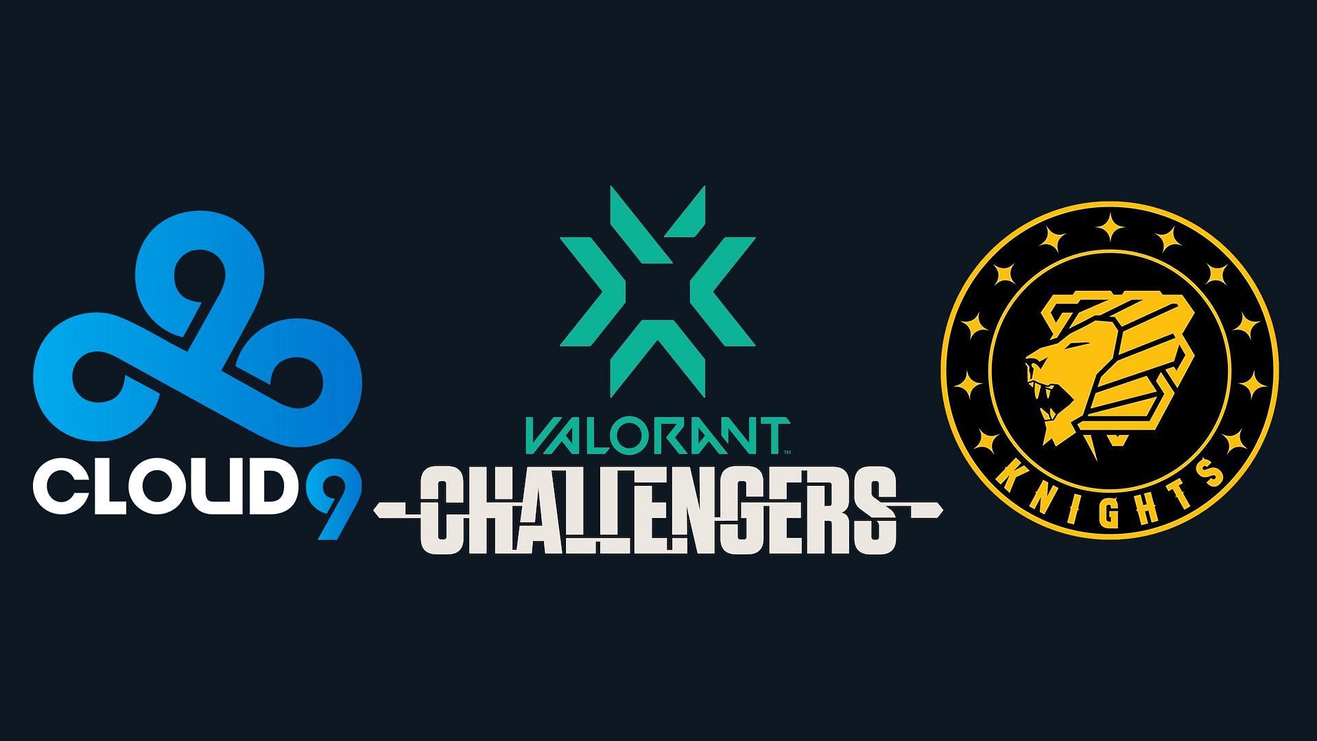 Cloud9 Blue vs Knights pre-match prediction of Valorant Champions Tour Stage 1 North America Challengers (Image via Sportskeeda)