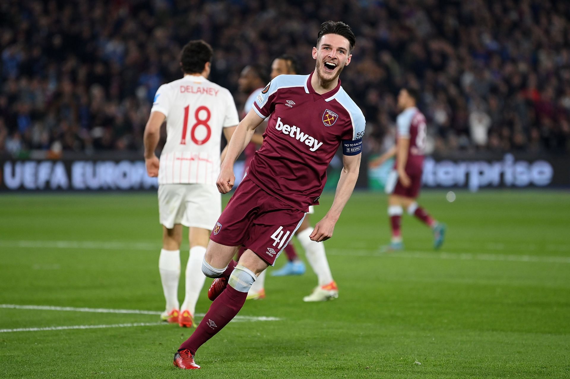 Declan Rice is hugely admired at Old Trafford
