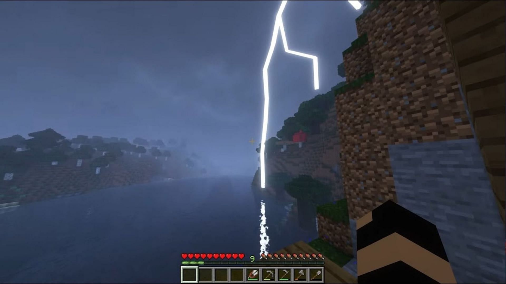 Keeping a thunderstorm active can be relaxing for some players (Image via Dramij/Youtube)