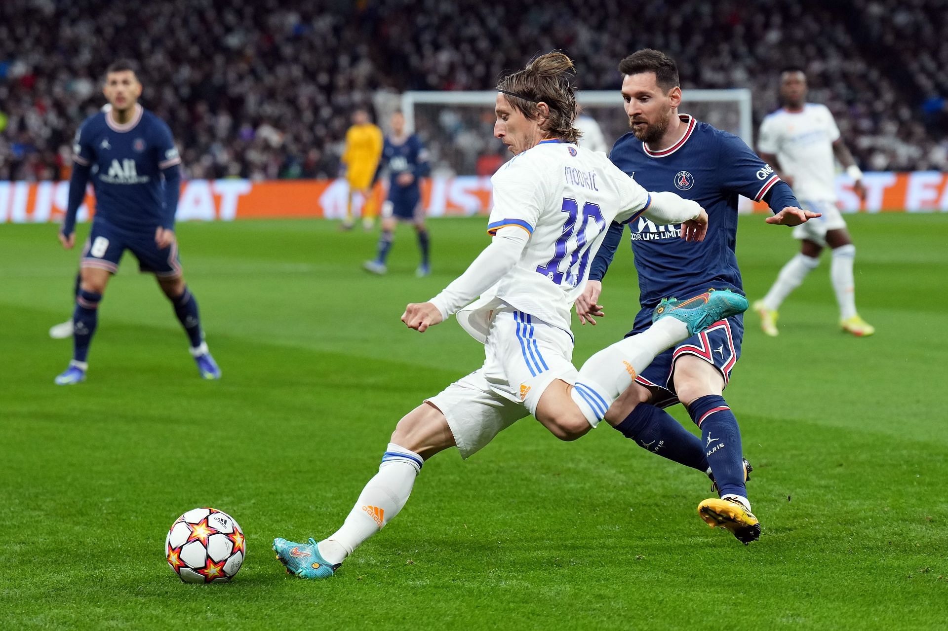 Luka Modric outplayed Lionel Messi when Real Madrid played PSG a few days ago.