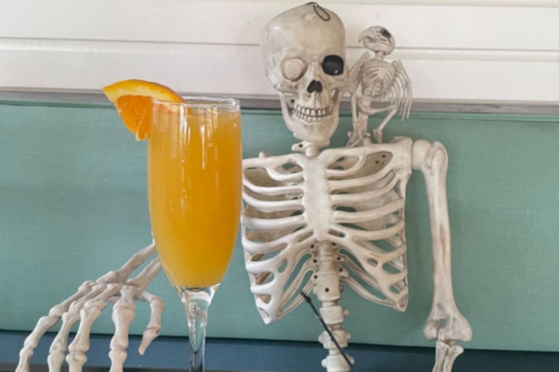 Viral fake skeleton trend explained (Image via Dr.Economy Stonks/Twitter)