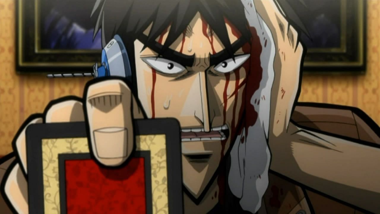 Kaiji Itou as seen in the anime Gyakkyou Burai Kaiji: Ultimate Survivor (Image via Studio Madhouse)