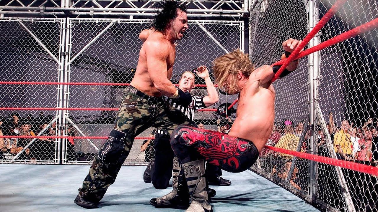 Matt Hardy and Edge square off