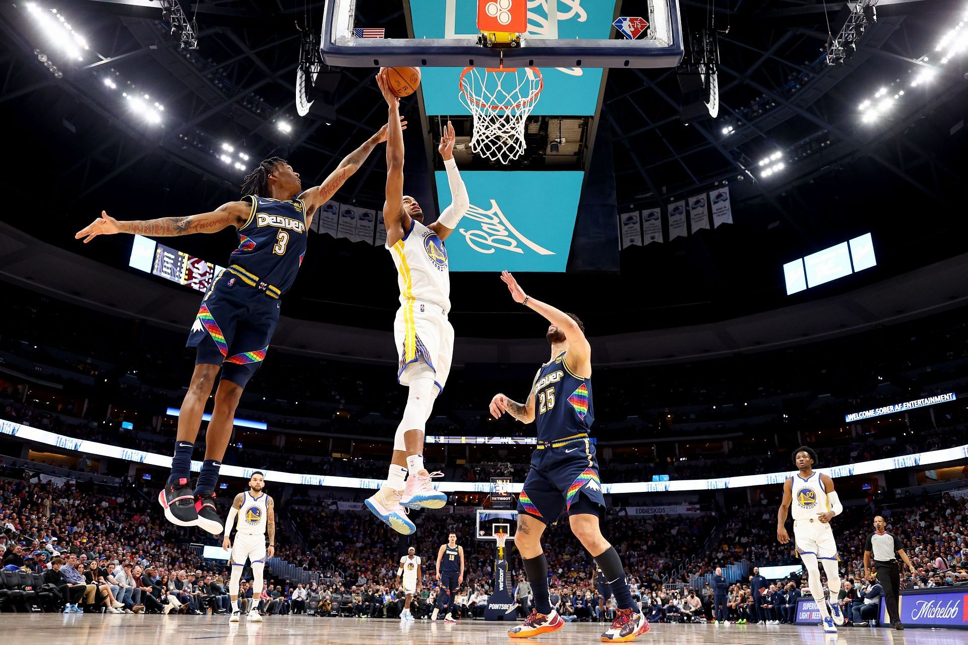 Golden State Warriors v Denver Nuggets