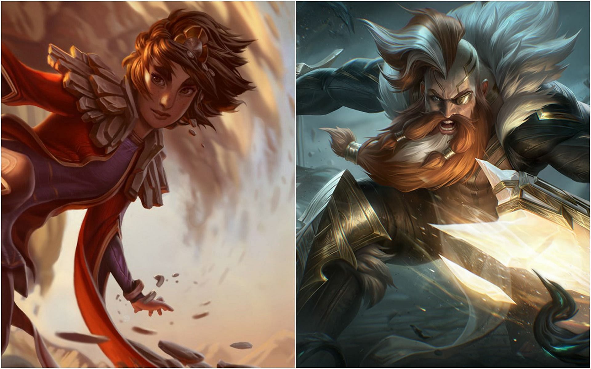 Taliyah and Olaf are set to receive much-needed reworks in the coming days (Image via League of Legends)