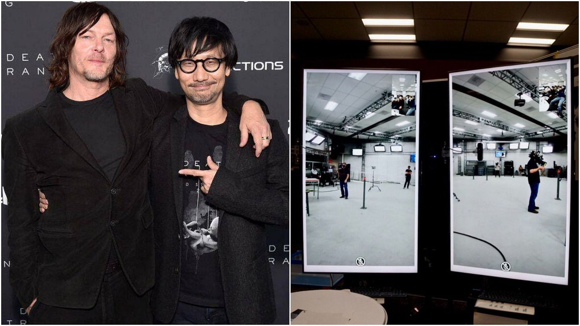 Kojima&#039;s most recent tweet appears to indicate that he is collaborating with PlayStation (Image via - Twitter/ @HIDEO_KOJIMA_EN and The Indian Express)