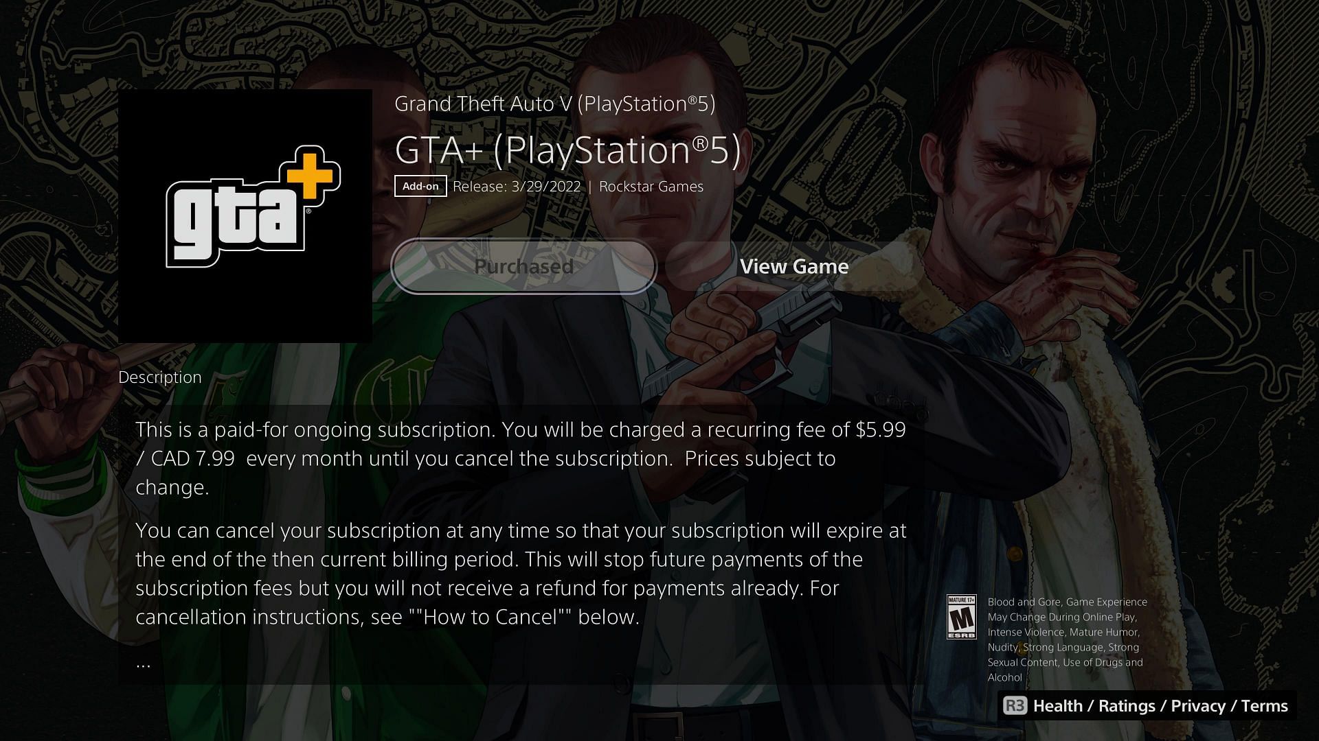 Grand Theft Auto V and GTA Online Out Now on PlayStation 5 and