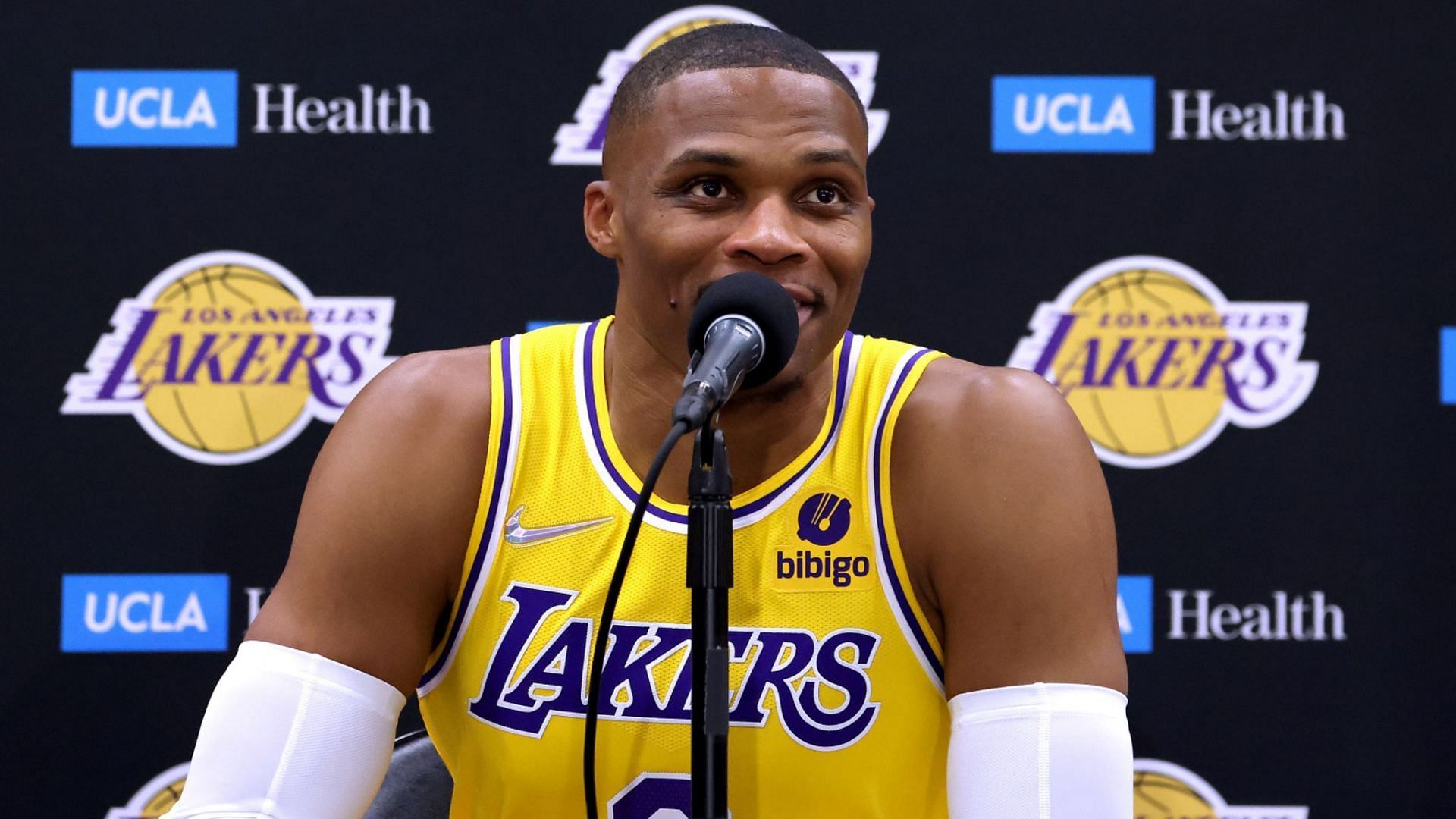 Russell Westbrook should punch his weight to carry the Lakers into the postseason. [Photo: Sky Sports]