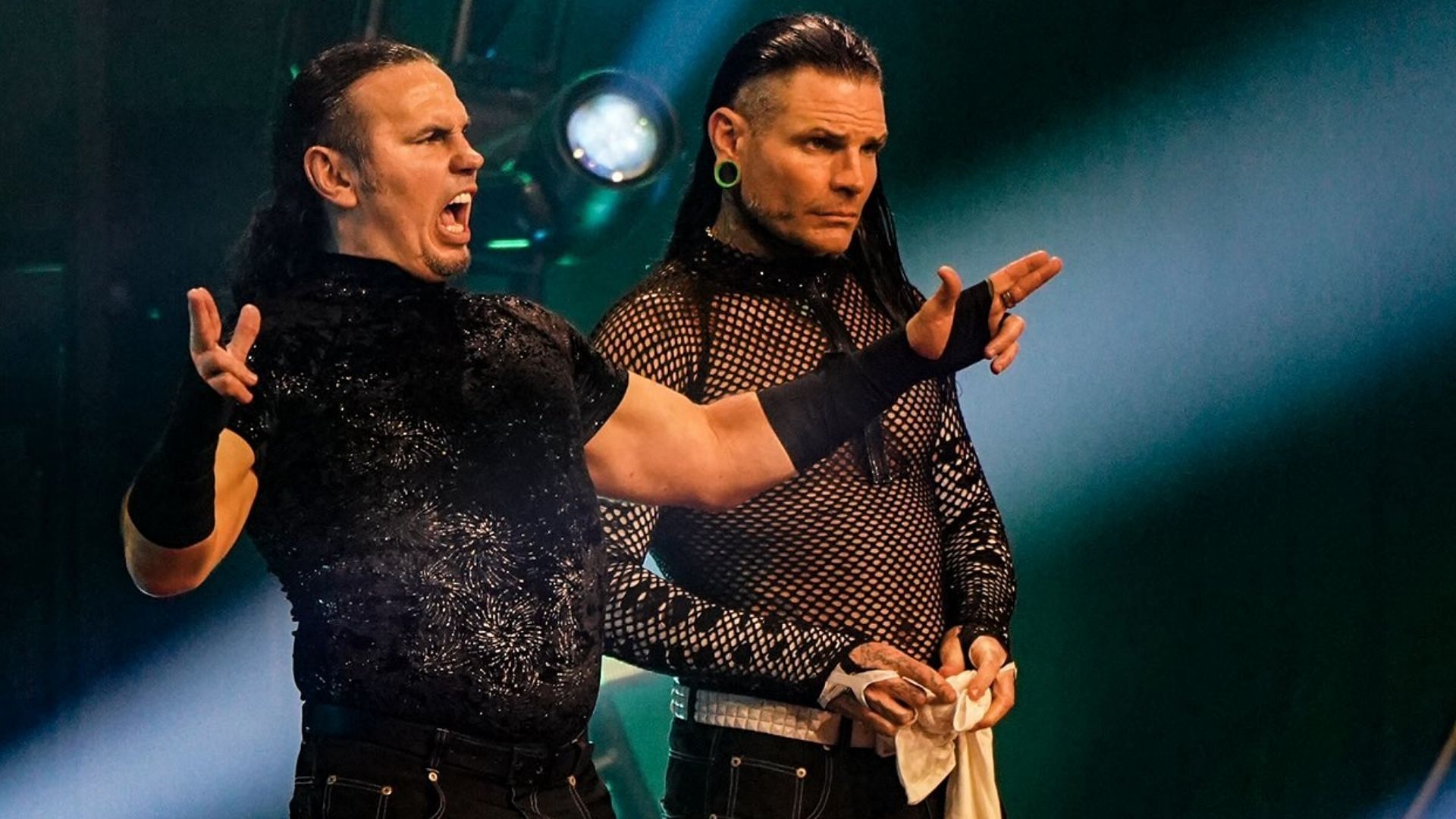 The Hardy Boyz made their first entrance together in AEW on Rampage