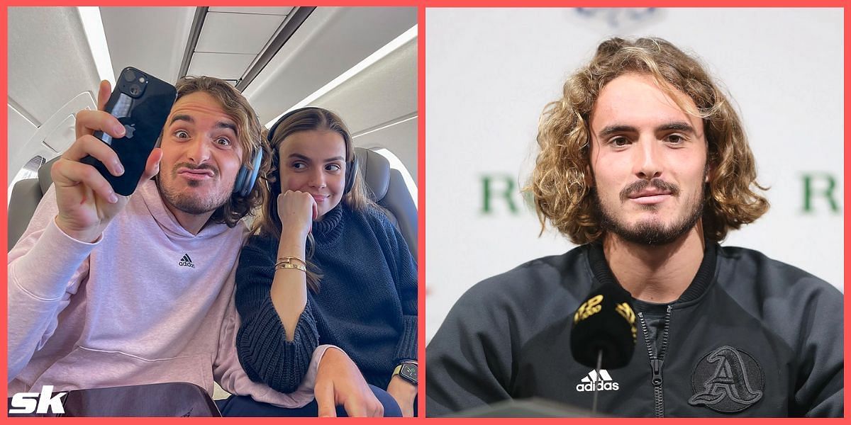 Stefanos Tsitsipas spent his time off before Indian Wells relaxing in California with his girlfriend