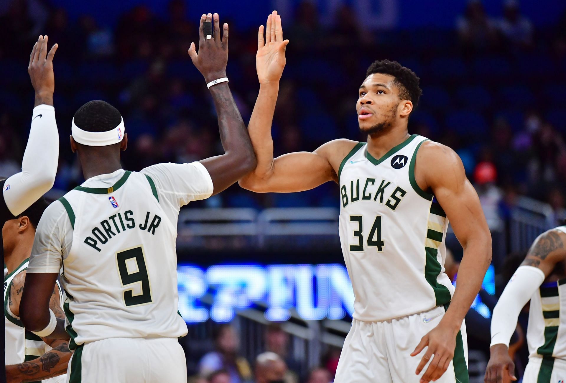 The Bucks are reminding the NBA that they are still the champs. [Photo: Behind the Buck Pass]