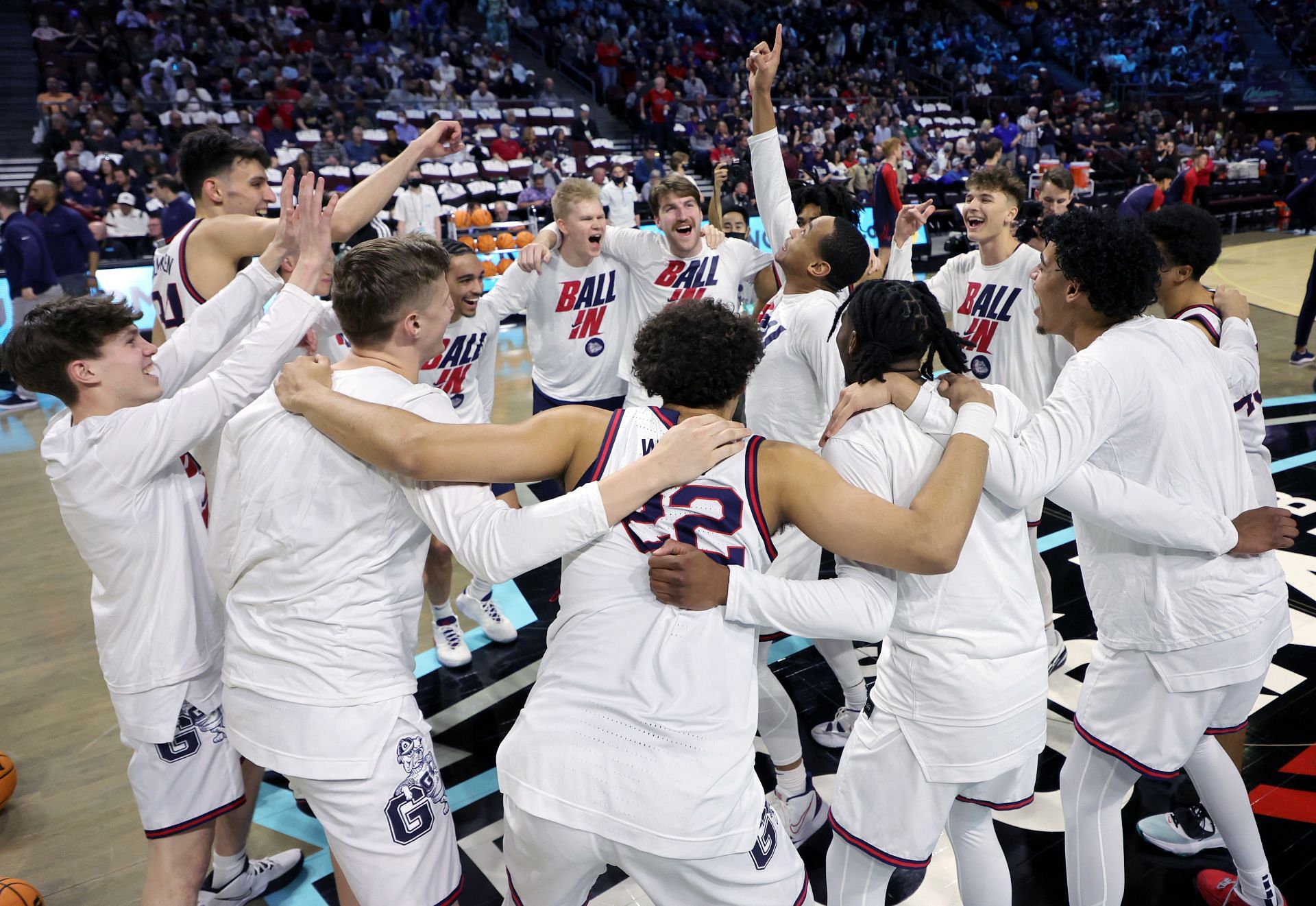 No. 1 Gonzaga is looking to ride their momentum to another national championship game.