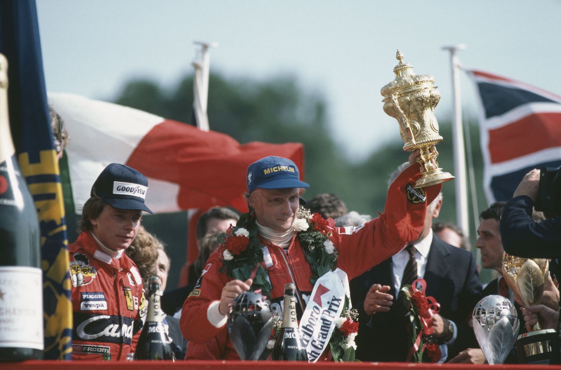 Niki Lauda refused to race at the Kyalami GP