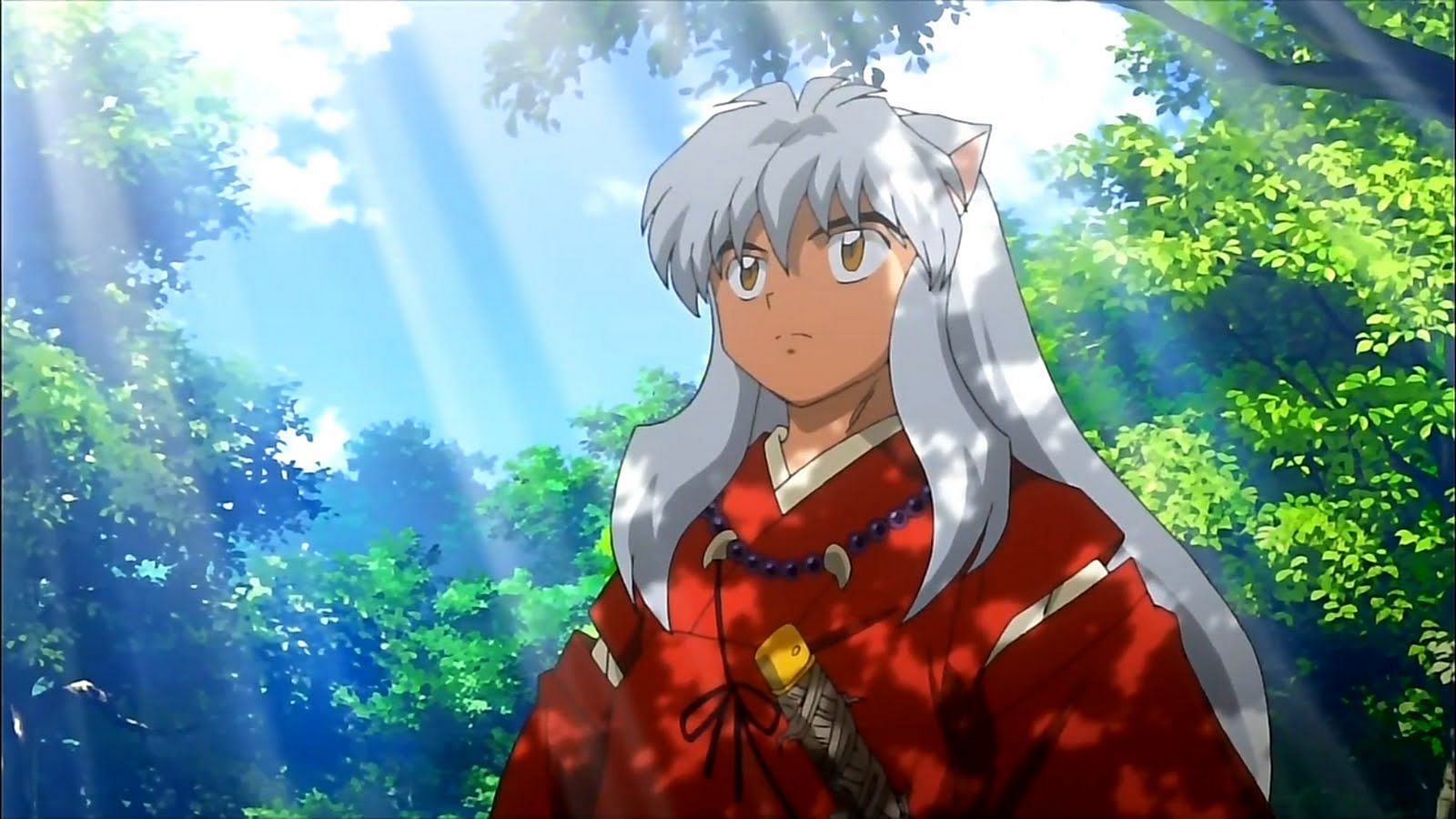 Inuyasha, as seen in the anime Inuyasha (Image via Studio Sunrise Studios)
