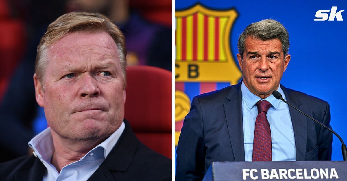 Koeman has shed light on his relationship with Barca president Laporta.