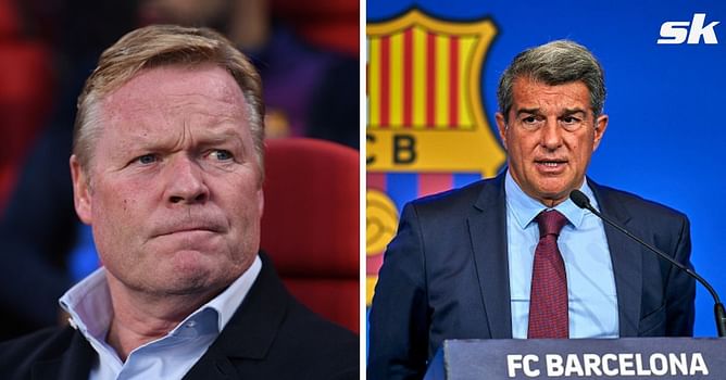 "Told me thousand times Xavi would not be his coach" - Ronald Koeman opens up on rocky relationship with Barcelona president Joan Laporta