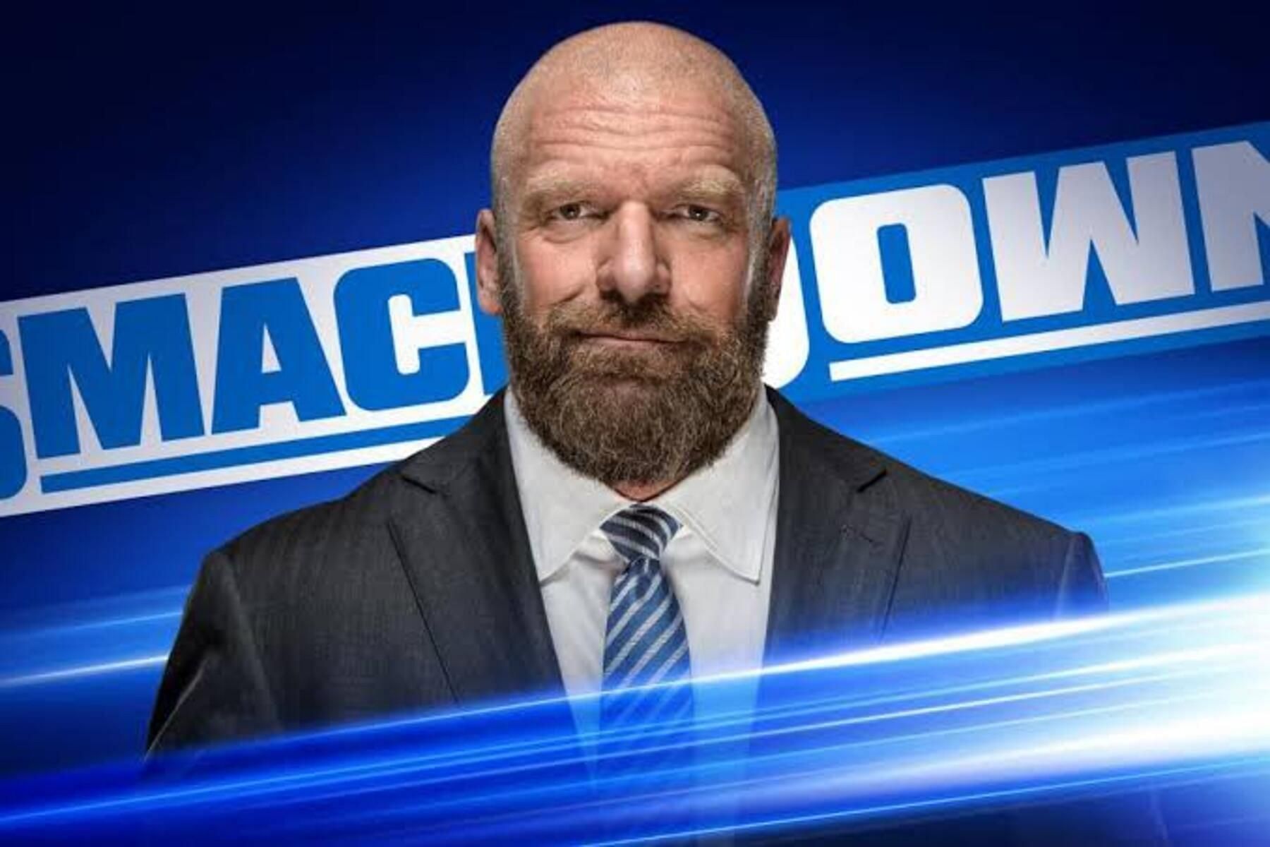 What was Triple H last match on WWE SmackDown