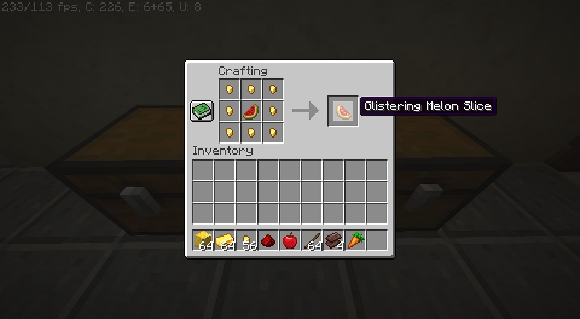 Glistening melon (Image via Mojang)