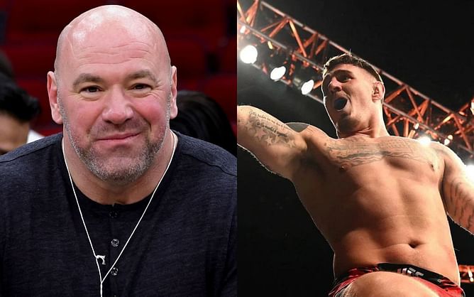 "It doesn't get any better than that" - Watch Dana White's interaction with Tom Aspinall right after his win over Alexander Volkov