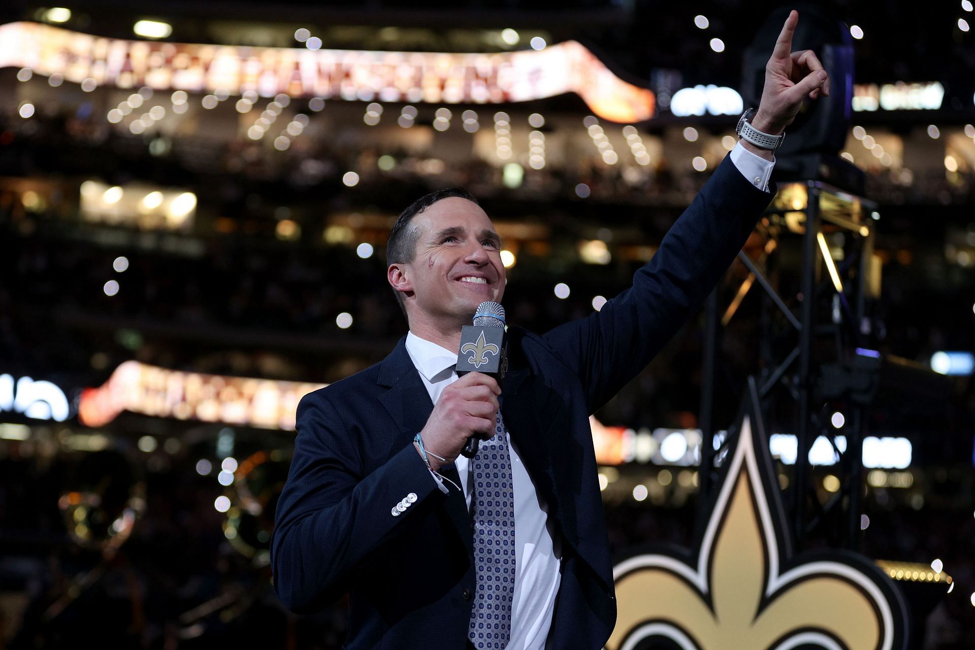 Drew Brees formally of the New Orleans Saints