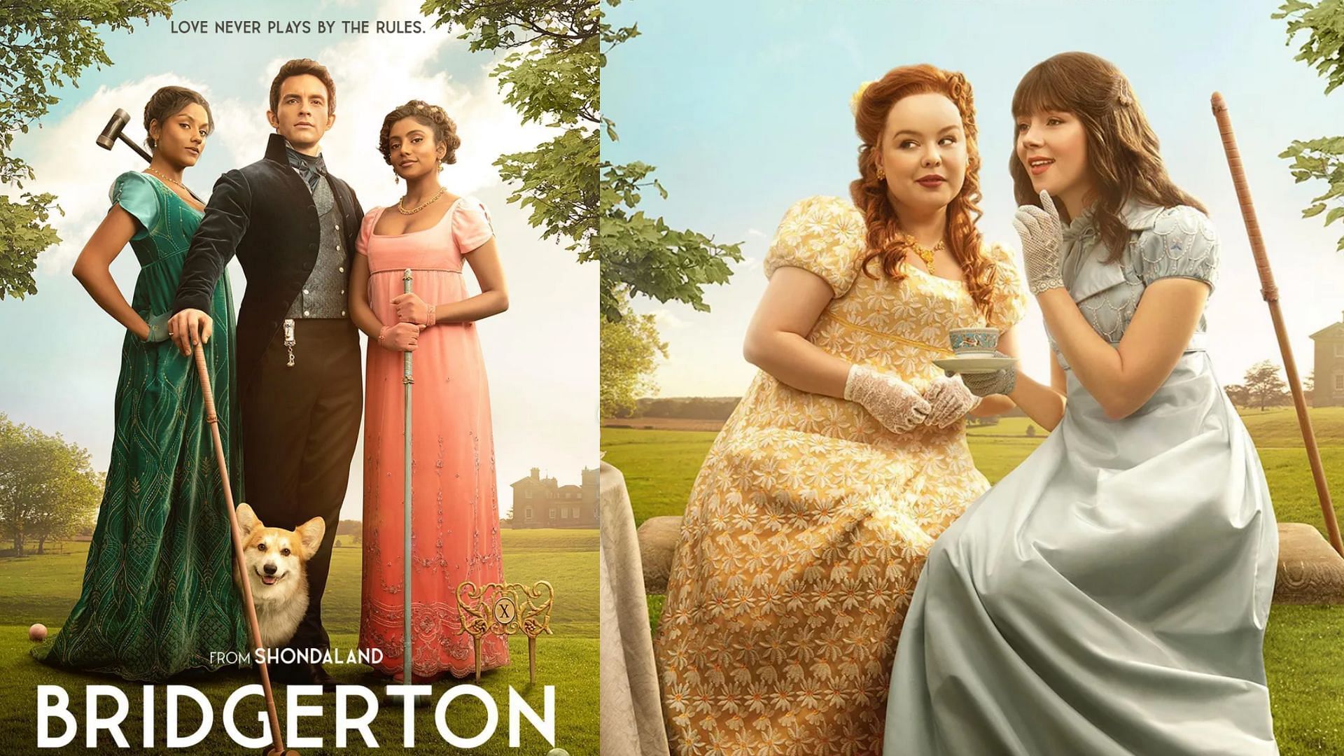 Netflix&#039;s Bridgerton Season 2 is now streaming on Netflix (Image via @bridgertonnetflix/Instagram)