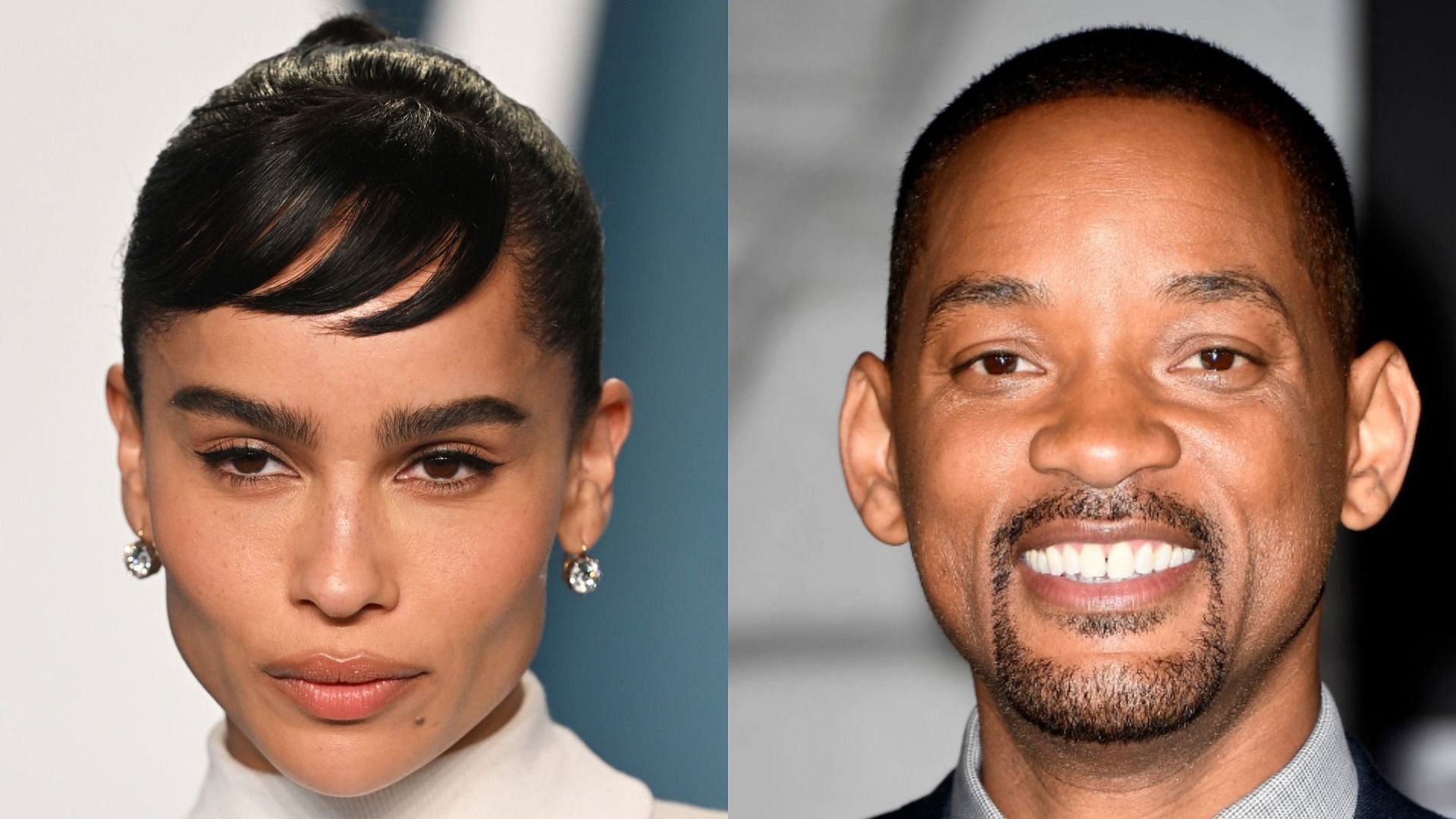 Zoe Kravitz&#039;s past comments on Jaden Smith came to light after shading Will Smith for hitting Chris Rock (Image via Karwai Tang/Getty Images and Frazer Harrison/Getty Images)