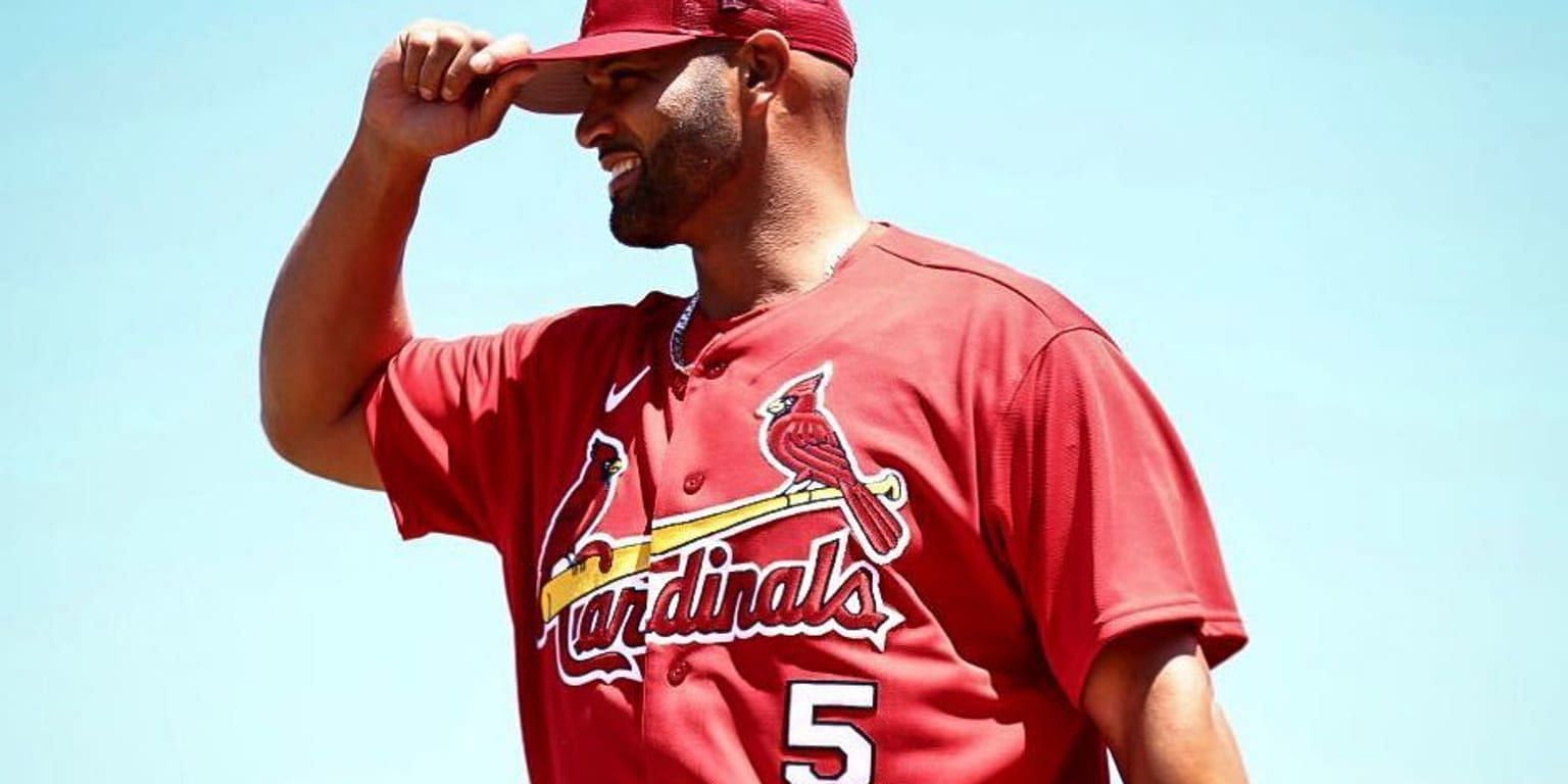 Albert Pujols is back in St. Louis