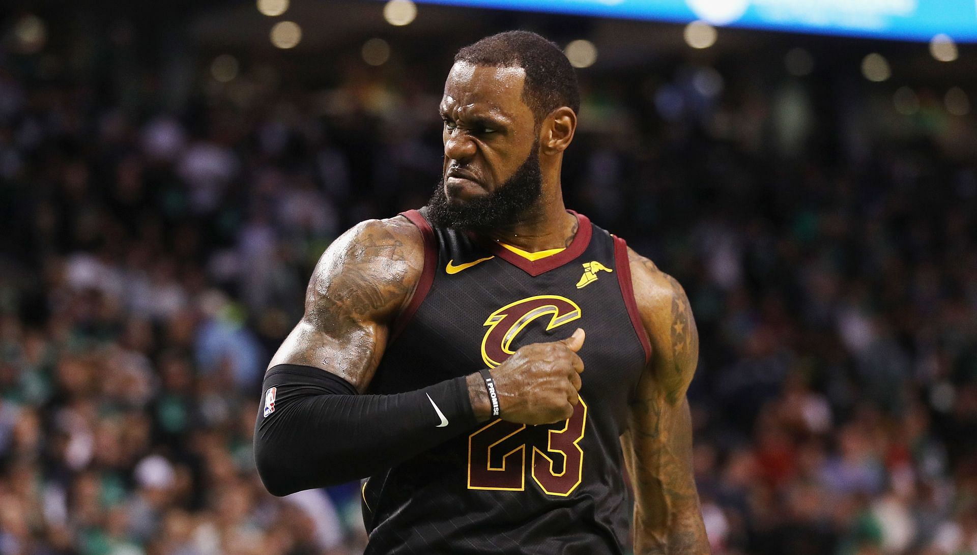 Stranger things have happened than the possibility of seeing LeBron James donning a Cleveland Cavaliers jersey again [Photo: Sport360]