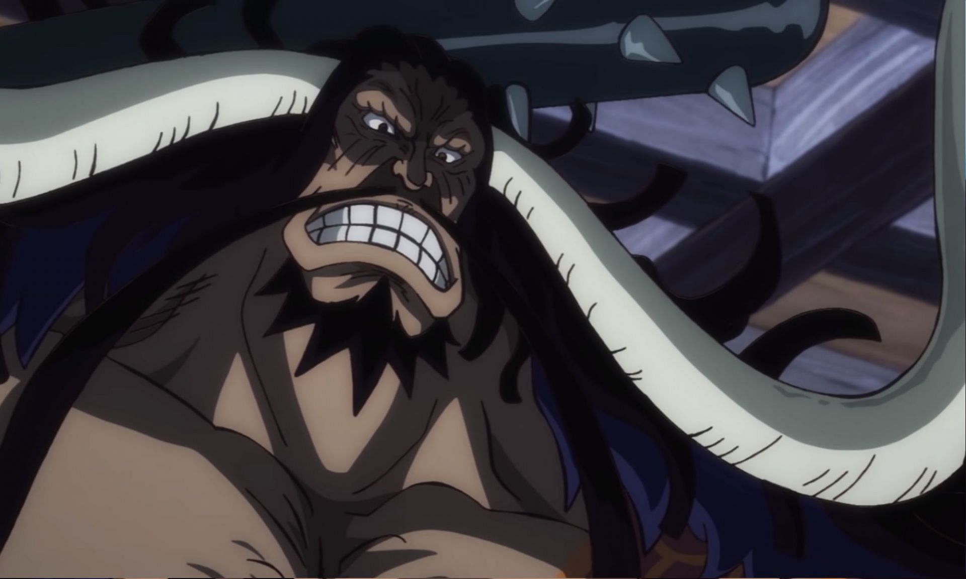 Kaido of the Beasts is widely known as the world&#039;s &quot;strongest creature&quot; in the One Piece series (Image via Toei Animation)