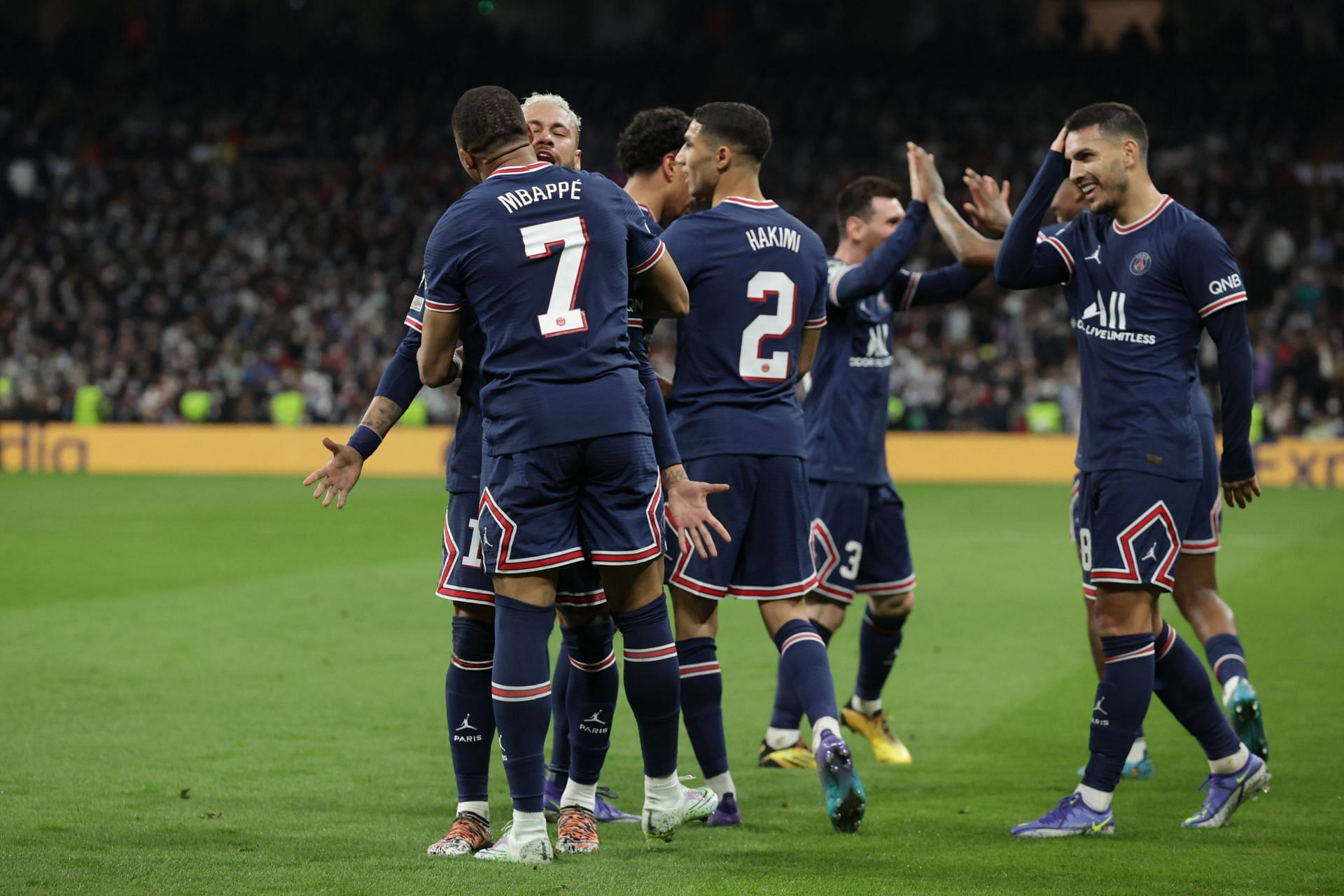 PSG let a two-goal lead slip against Real Madrid