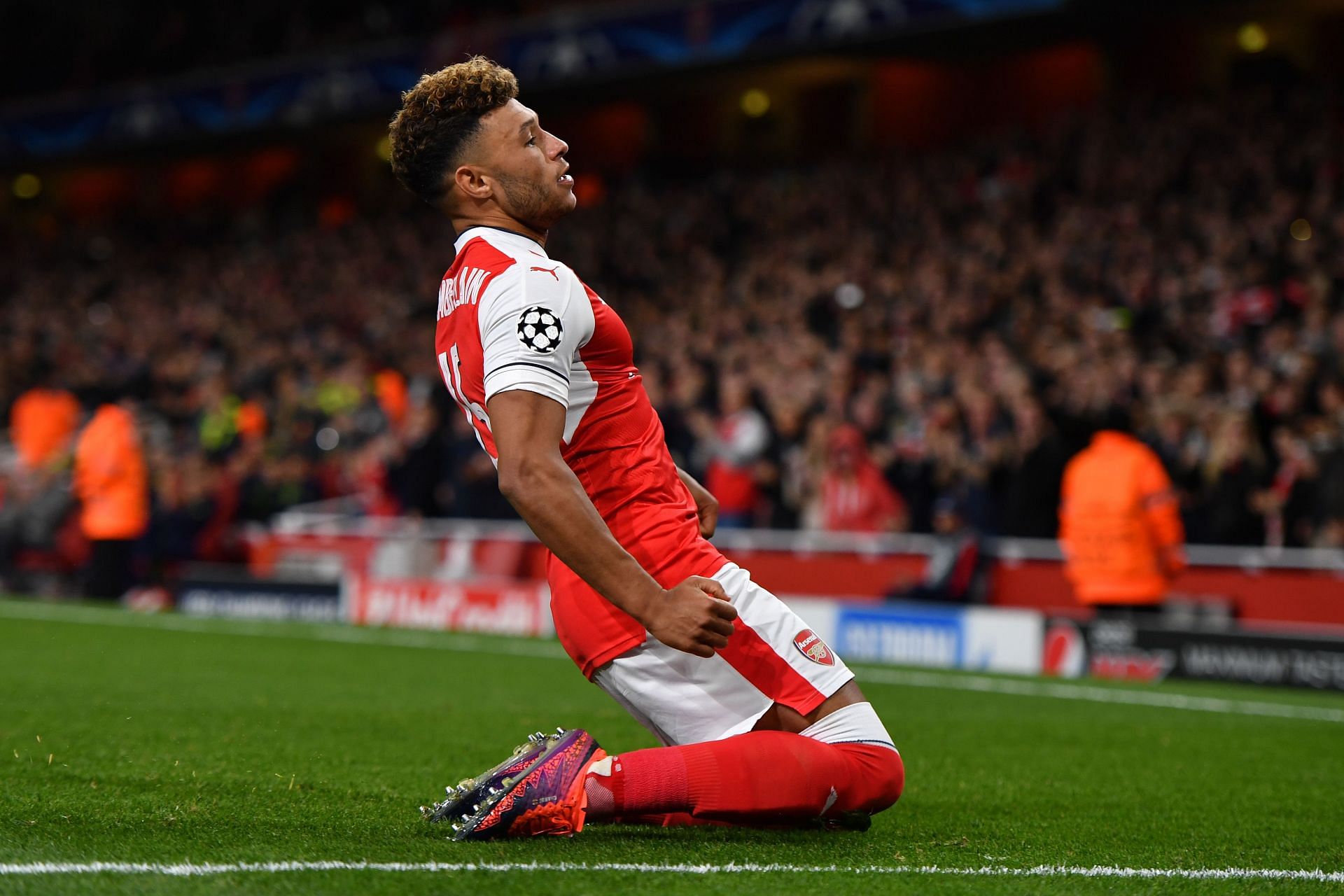 Oxlade-Chamberlain was becoming a fan favorite at the Emirates.