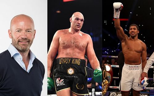 Alan Shearer, Tyson Fury, and Anthony Joshua