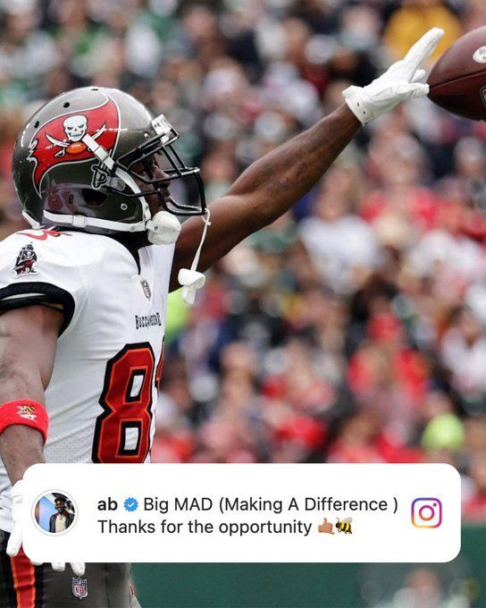 Antonio Brown hits social media after ditching Bucs: 'Thanks for the  opportunity'