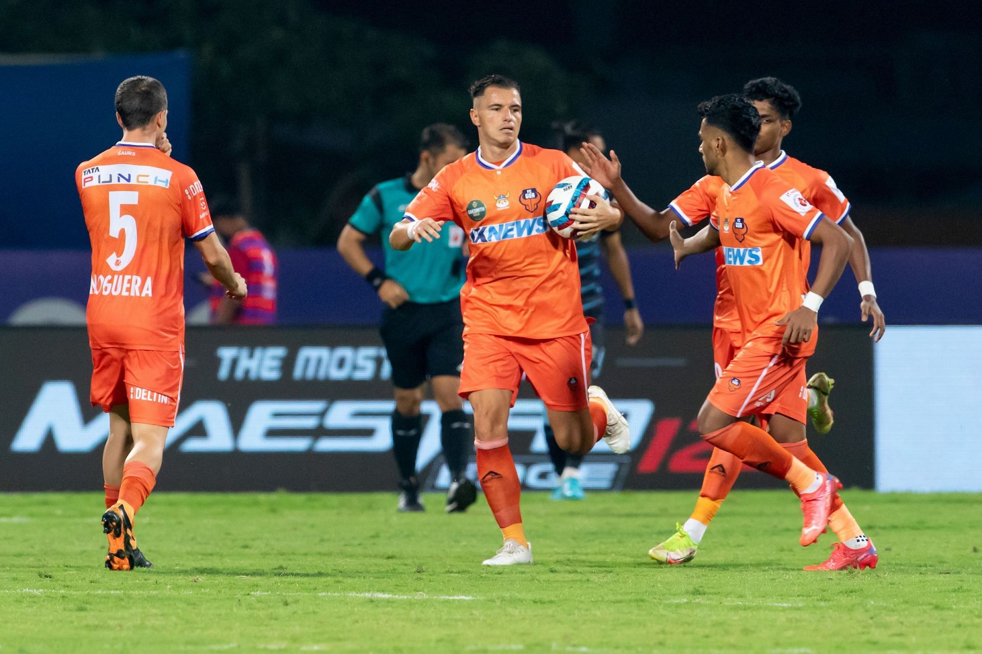 Airam Cabrera became the second substitute to score a hat-trick this season (Image courtesy: ISL Media)