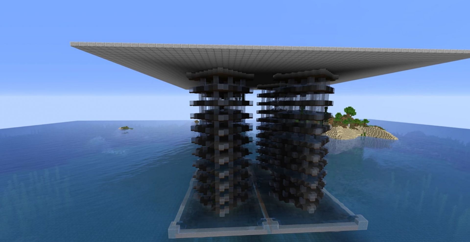 A mob tower updated for game version 1.18 (Image via u/TheMovingTarget6/Reddit)
