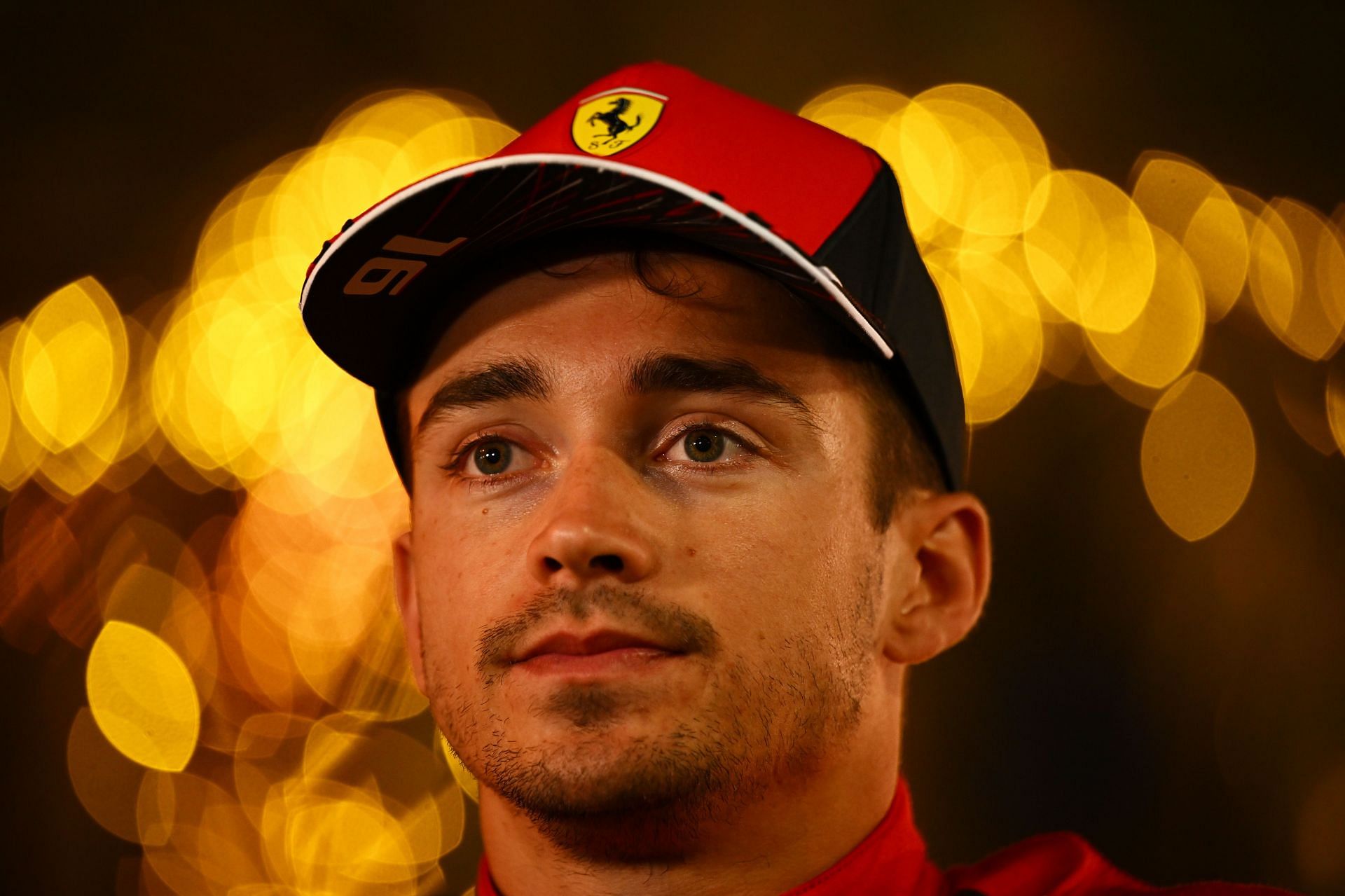 Pole sitter Charles Leclerc of Ferrari after the F1 Grand Prix of Bahrain - Qualifying