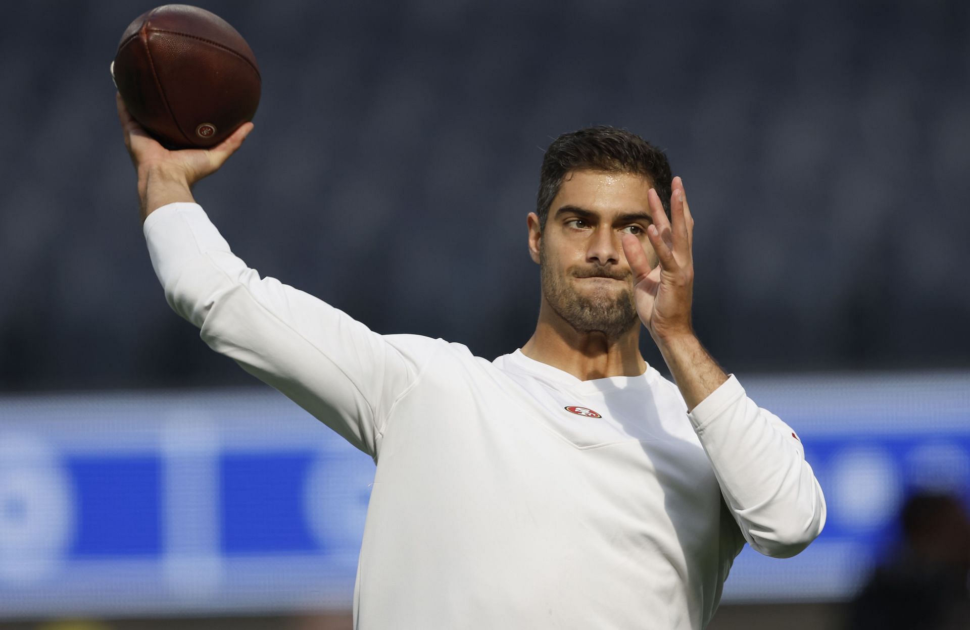 San Francisco 49ers quarterback Jimmy Garoppolo